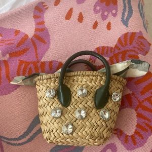 Zara picnic basket bag